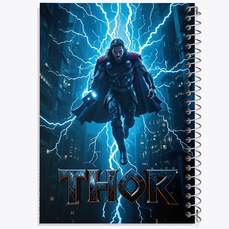 دفتر نقاشی 50 برگ خندالو طرح ثور مارول (Marvel) کد F12642