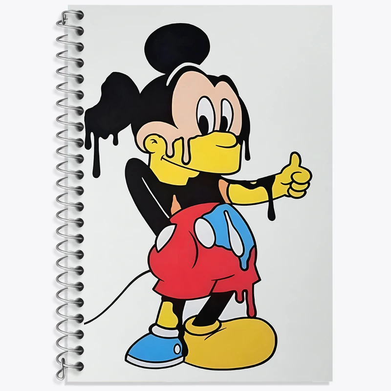 دفتر نت موسیقی 50 برگ خندالو طرح میکی موس کد F4101