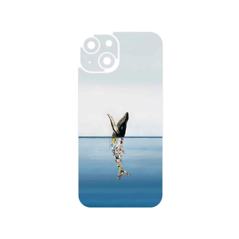 برچسب پوششی ماهوت مدل Collage of Sea Trash مناسب برای گوشی موبایل اپل iPhone 14