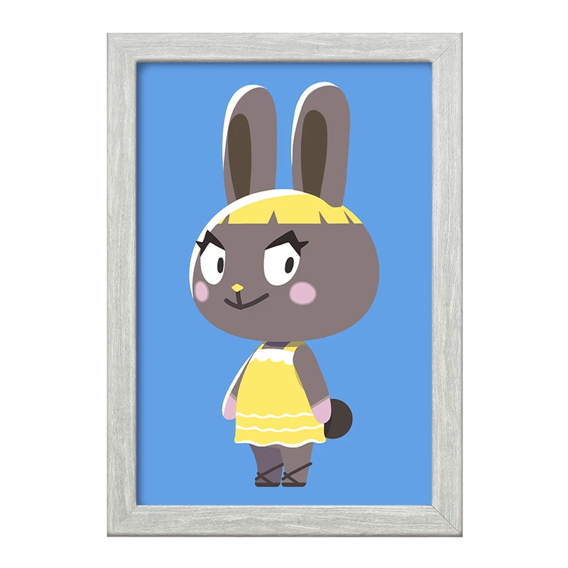 تابلو خندالو طرح بازی انیمال کراسینگ (Animal Crossing) کد 32640