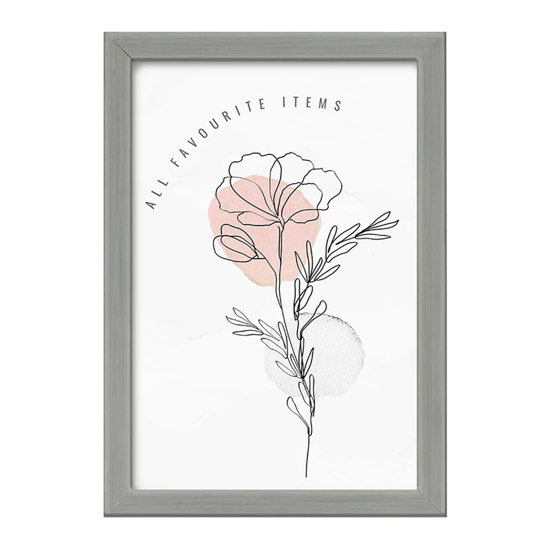 تابلو خندالو طرح دکوراتیو (decorative) کد F1545