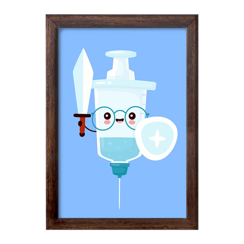 تابلو خندالو طرح پزشک و پرستار کودکانه کد 36493