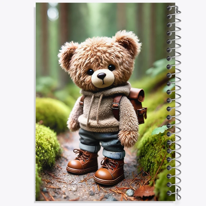 دفتر نقاشی 50 برگ خندالو طرح خرس بامزه کد F10073