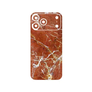 MAHOOT Red Marble Cover Sticker for Apple iPhone 17 Pro Max