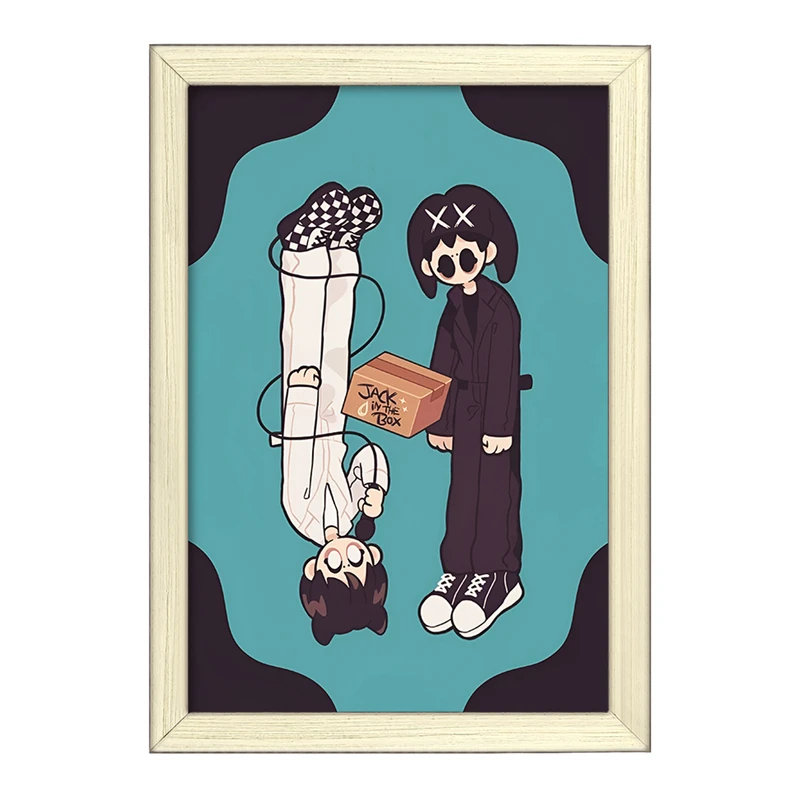 تابلو خندالو طرح Jack In The Box کد F10127