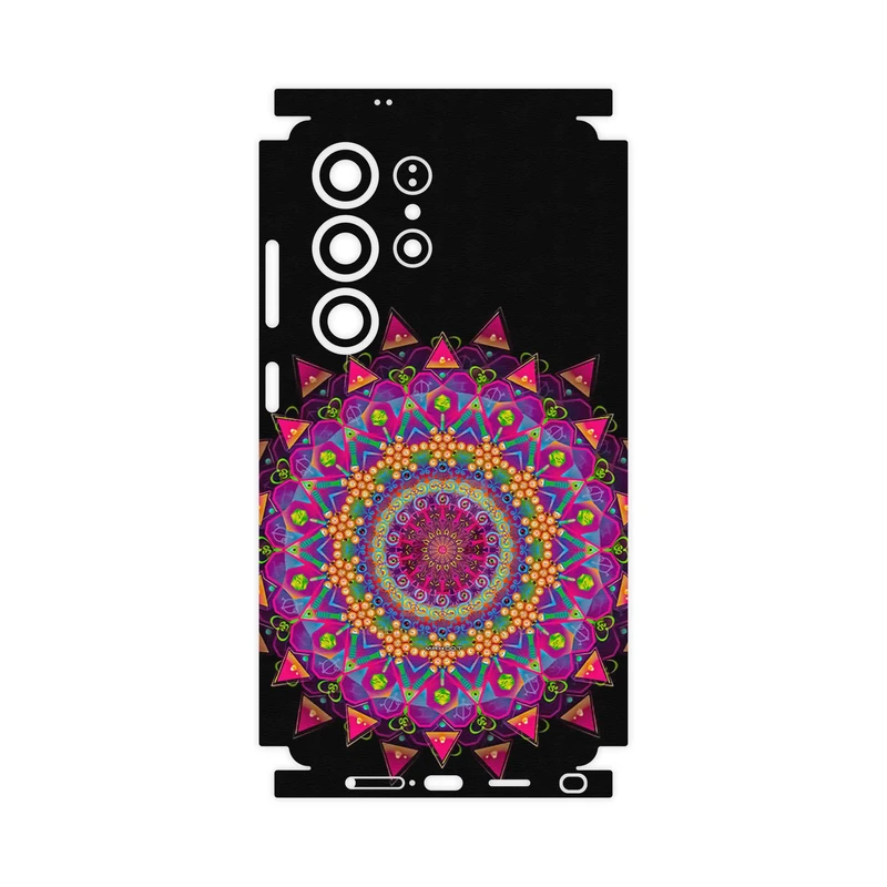 برچسب پوششی ماهوت مدل Mandala Design 5-FullSkin مناسب برای گوشی موبایل سامسونگ Galaxy S25 Ultra
