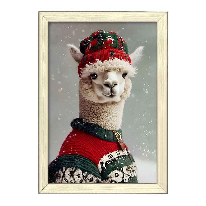 تابلو خندالو طرح لاما بامزه کد F11854