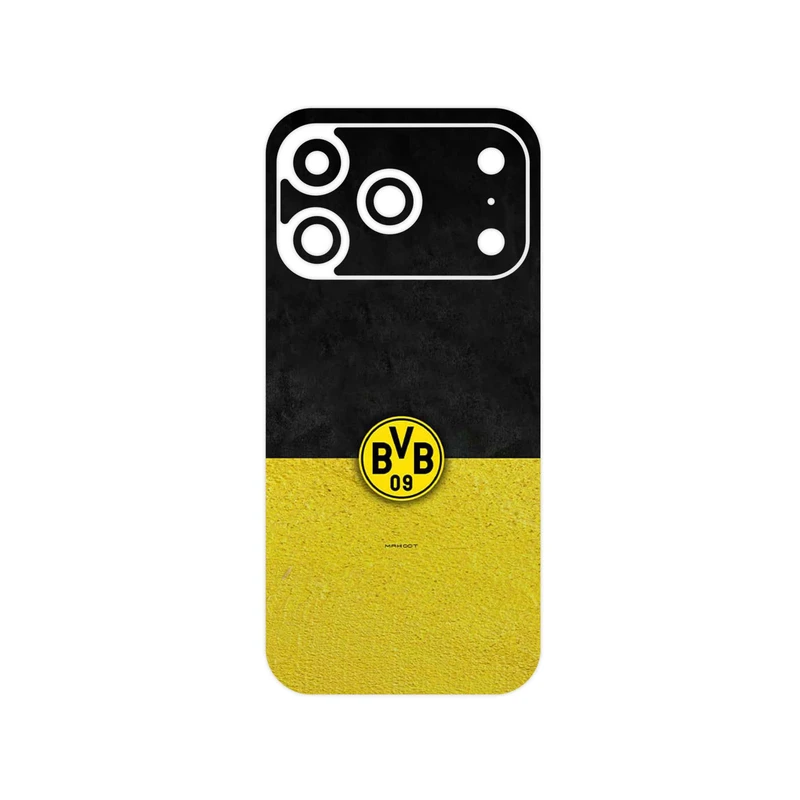 برچسب پوششی ماهوت مدل Borussia Dortmund FC مناسب برای گوشی موبایل اپل iPhone 17 Pro