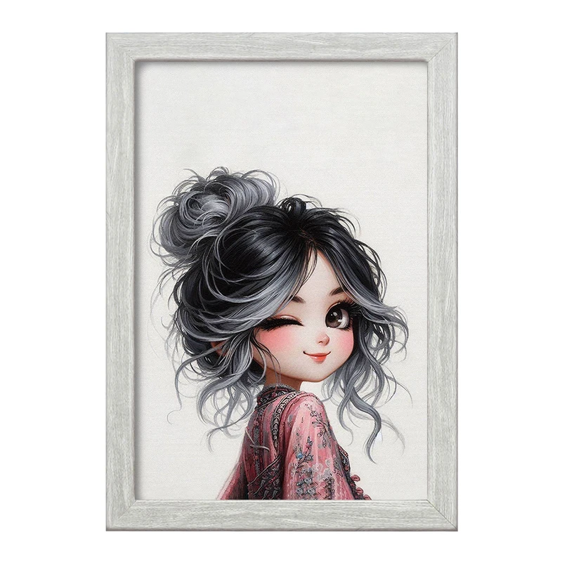 تابلو خندالو طرح دخترانه کد F2247