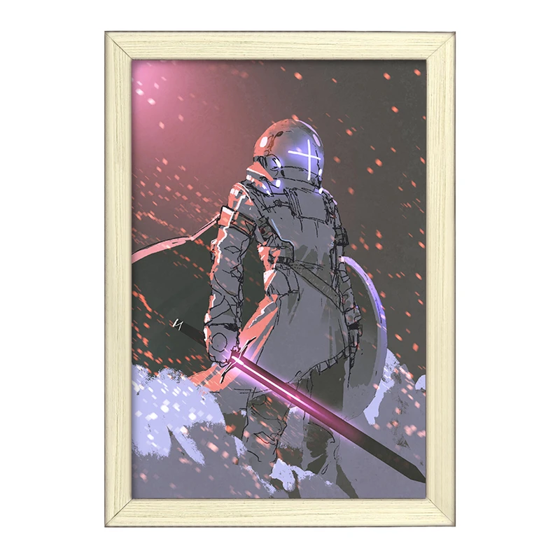 تابلو خندالو طرح جنگ ستارگان کد F3608