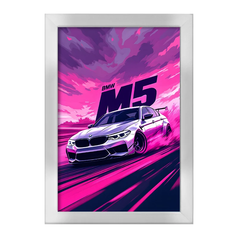 تابلو خندالو طرح بی ام دبلیو (BMW M5) کد F13740