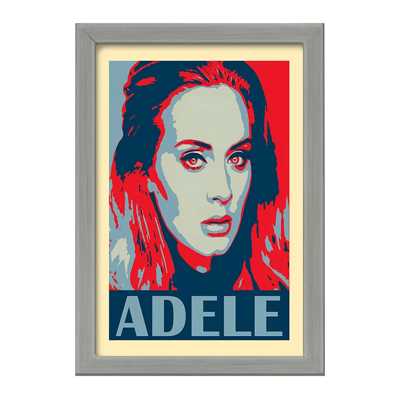 تابلو خندالو طرح ادل (Adele) کد F6474