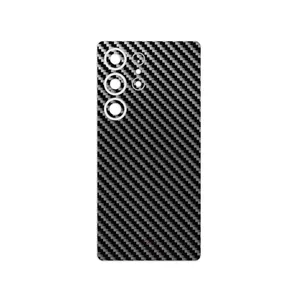 MAHOOT Glossy-Silver-Fiber Cover Sticker for Samsung Galaxy S25 Ultra