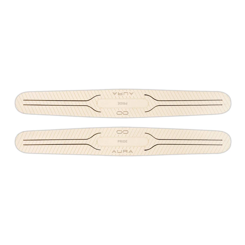 محافظ گوشه سپر خودرو ماهوت مدل AURA-W مناسب برای سایپا PRIDE مجموعه 2 عددی