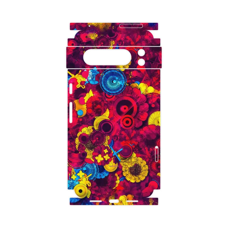 برچسب پوششی ماهوت مدل Vector Flower Garden Digital Art-FullSkin مناسب برای گوشی موبایل گوگل Pixel 8 Pro