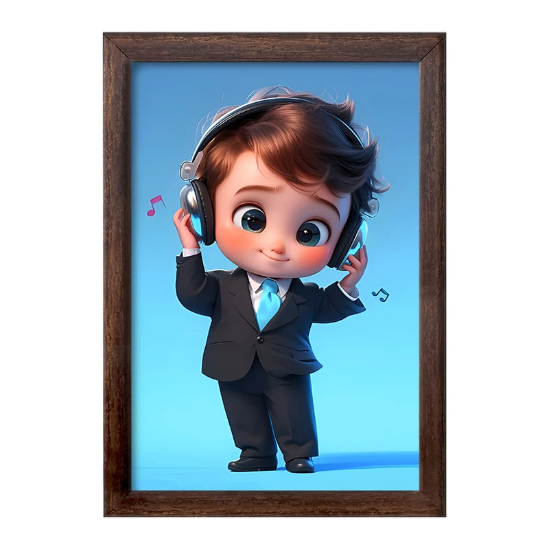 تابلو خندالو طرح پسر بامزه کد F9911