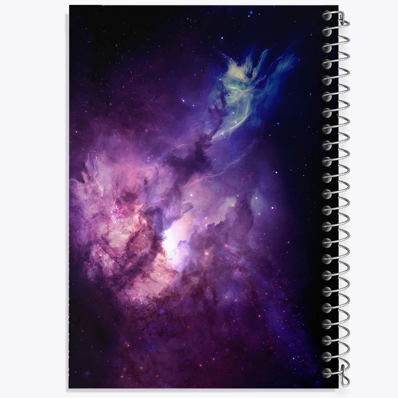 دفتر طراحی 50 برگ خندالو طرح کهکشان و سیاره ها کد 25360