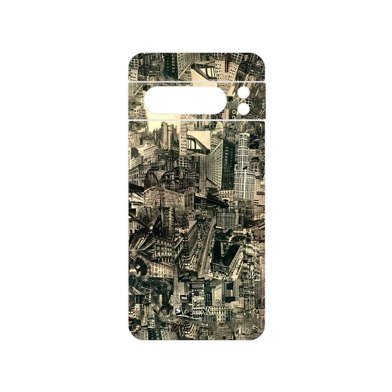 برچسب پوششی ماهوت مدل Collage of Skyscraper مناسب برای گوشی موبایل گوگل Pixel 8 Pro