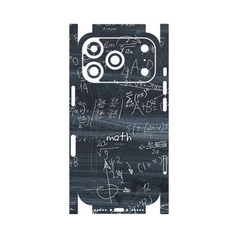 برچسب پوششی ماهوت مدل Mathematical Science-FullSkin مناسب برای گوشی موبایل اپل iPhone 17 Pro