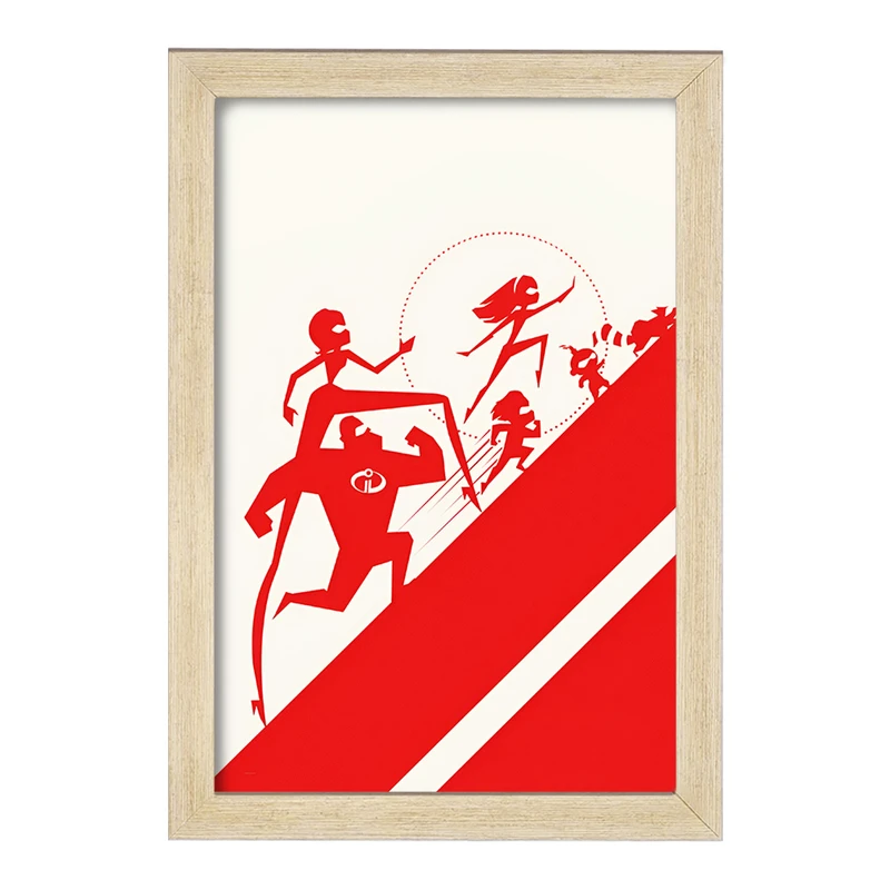 تابلو خندالو طرح شگفت انگیزان (The Incredibles) کد F14241