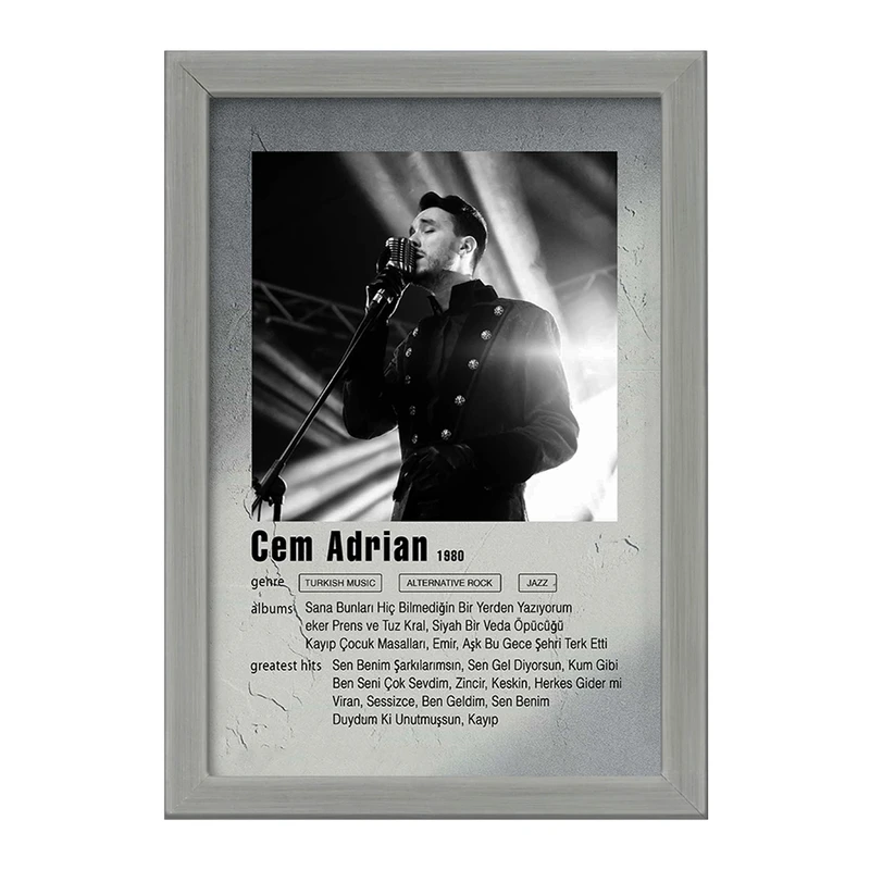 تابلو خندالو طرح جم آدریان (Cem Adrian)   کد F11239