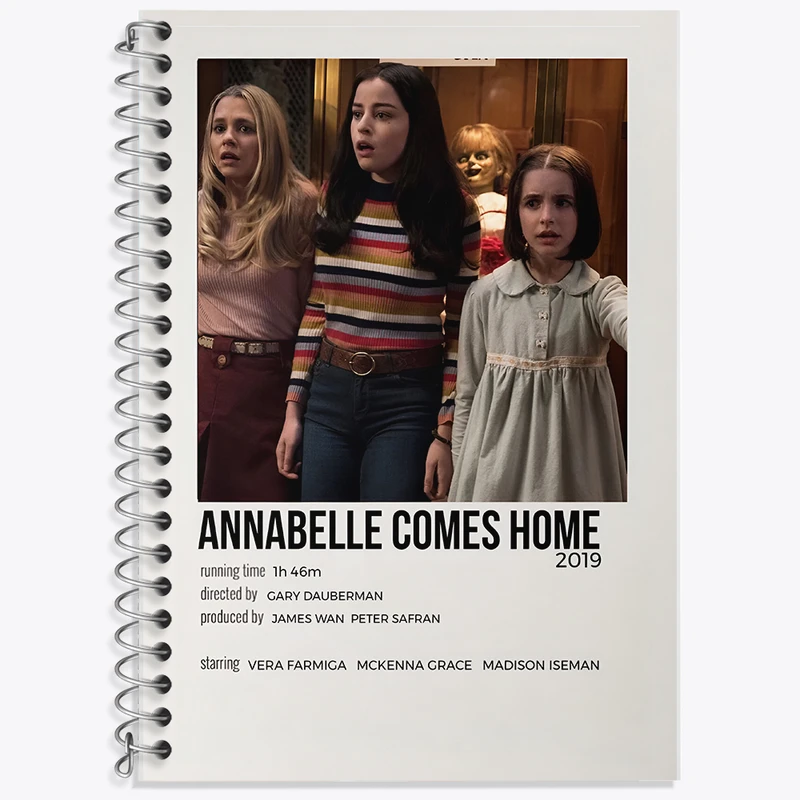 دفتر نت موسیقی 50 برگ خندالو طرح آنابل (Annabelle) کد F13056