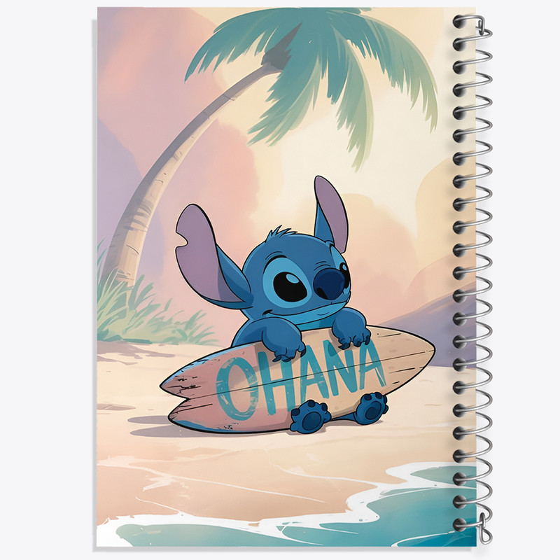 دفتر نقاشی 50 برگ خندالو طرح استیچ (Stitch) کد F14395