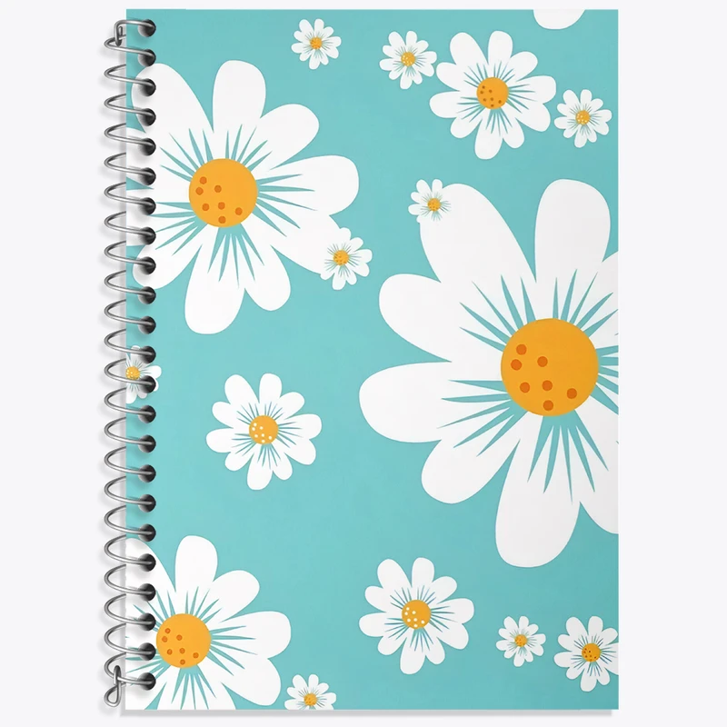 دفتر نت موسیقی 50 برگ خندالو طرح پترن گل گلی کد N6064