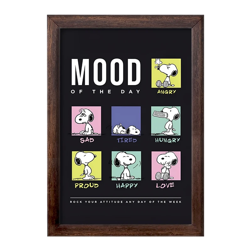 تابلو خندالو طرح اسنوپی کد F11032