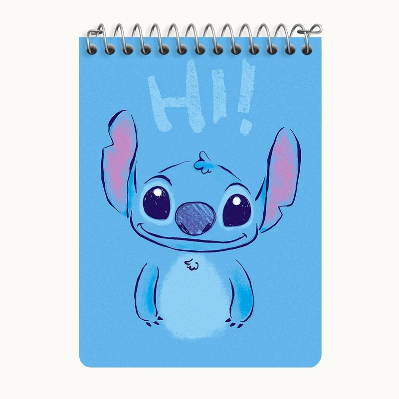 دفتر یادداشت 50 برگ خندالو طرح استیچ (Stitch) کد N4243