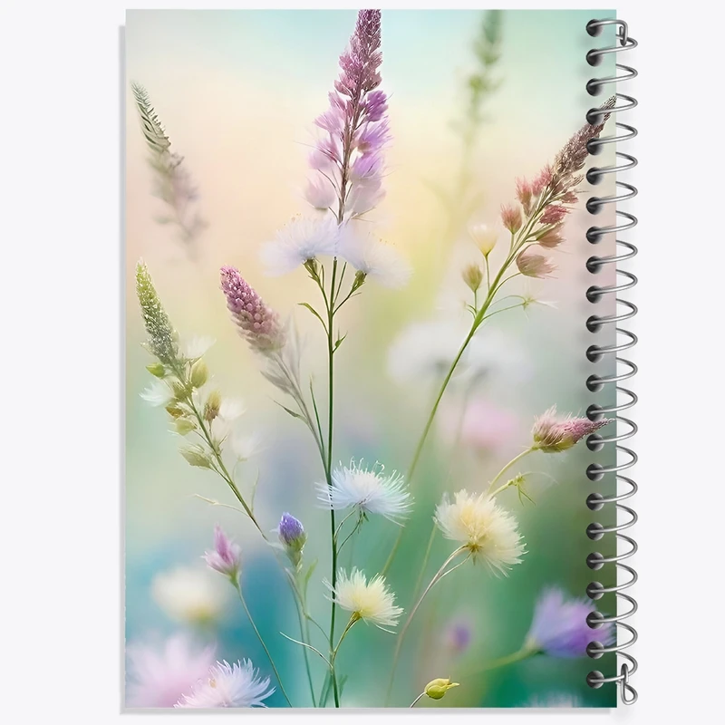 دفتر طراحی 50 برگ خندالو طرح گل کد F10912