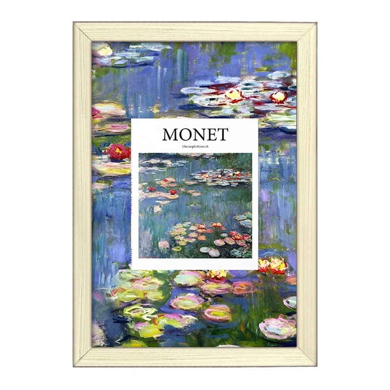 تابلو خندالو طرح کلود مونه (Claude Monet) کد F10718