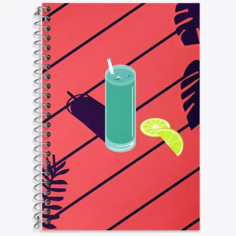 دفتر نت موسیقی 50 برگ خندالو طرح آبمیوه کد F10427