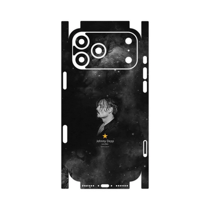 برچسب پوششی ماهوت مدل Johnny Depp-FullSkin مناسب برای گوشی موبایل اپل iPhone 17 Pro Max