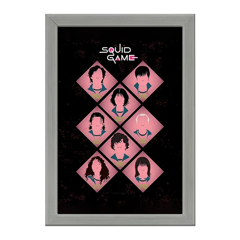 تابلو خندالو طرح بازی مرکب (Squid Game) کد F10137