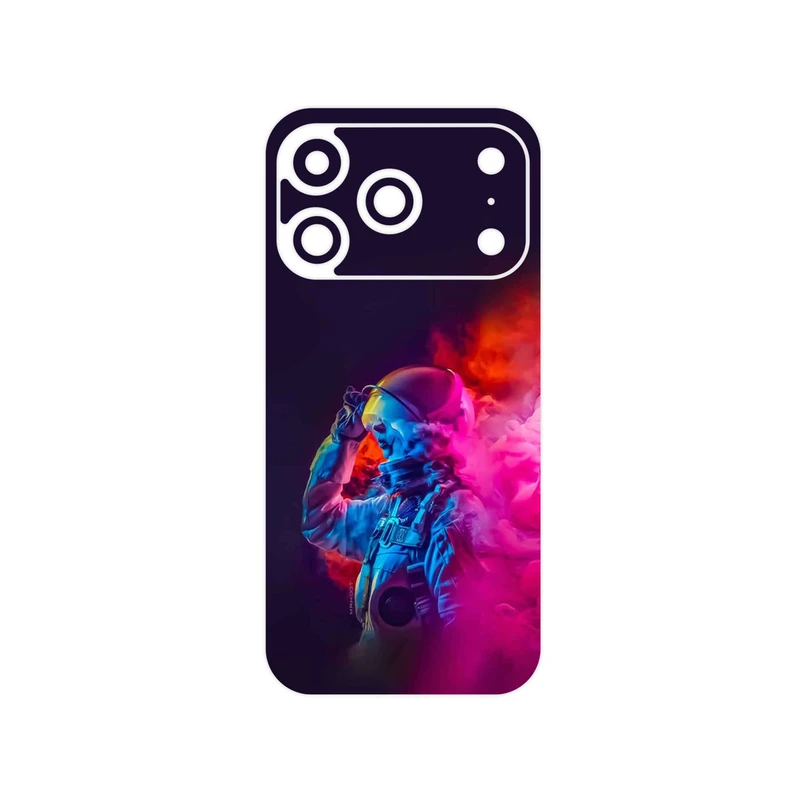 برچسب پوششی ماهوت مدل Smoke Rainbow Digital Art 1 مناسب برای گوشی موبایل اپل iPhone 17 Pro
