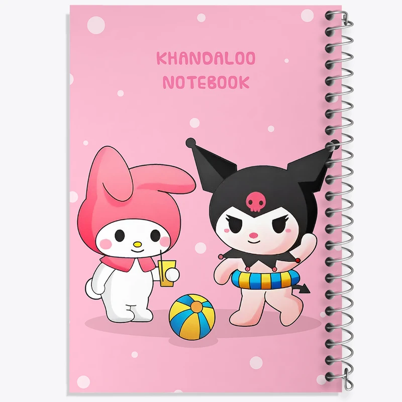 دفتر نقاشی 50 برگ خندالو طرح کرومی و مای ملودی کد N9039