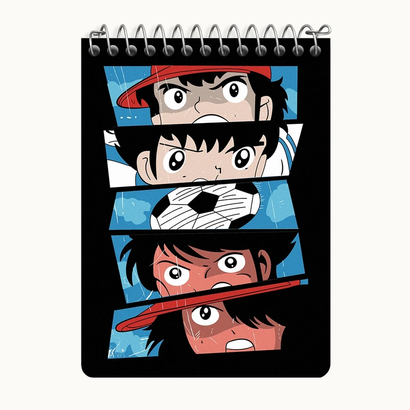 دفتر یادداشت 50 برگ خندالو طرح فوتبالیست ها کد N7926