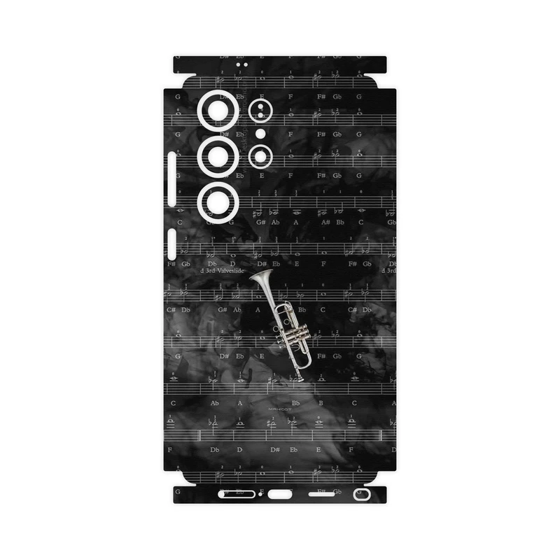 برچسب پوششی ماهوت مدل Trumpet-FullSkin مناسب برای گوشی موبایل سامسونگ Galaxy S25 Ultra