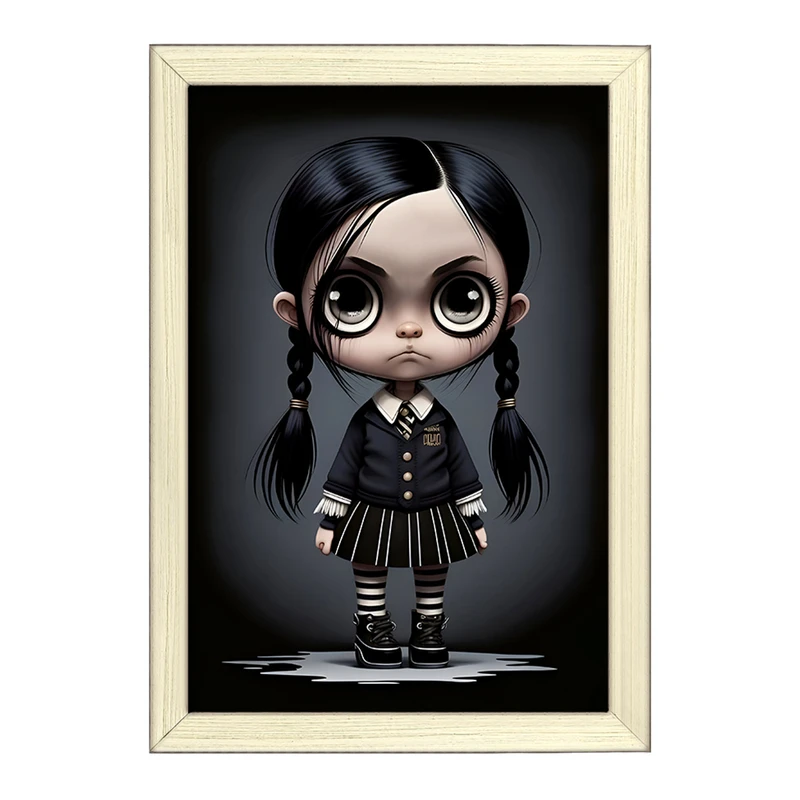 تابلو خندالو طرح ونزدی (Wednesday) کد F6231