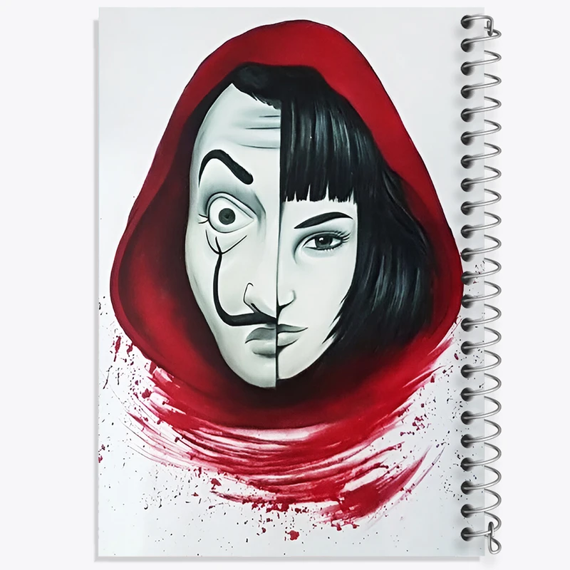 دفتر نقاشی 50 برگ خندالو طرح توکیو خانه کاغذی کد F10131