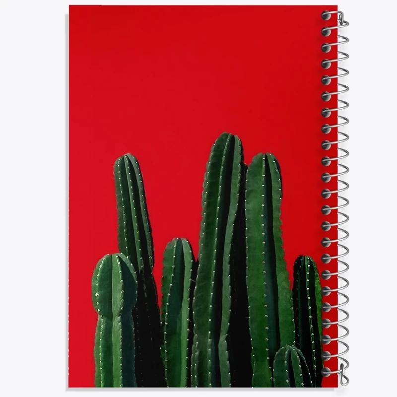 دفتر ژورنال نویسی 50 برگ خندالو مدل نقطه ای طرح کاکتوس کد F3711