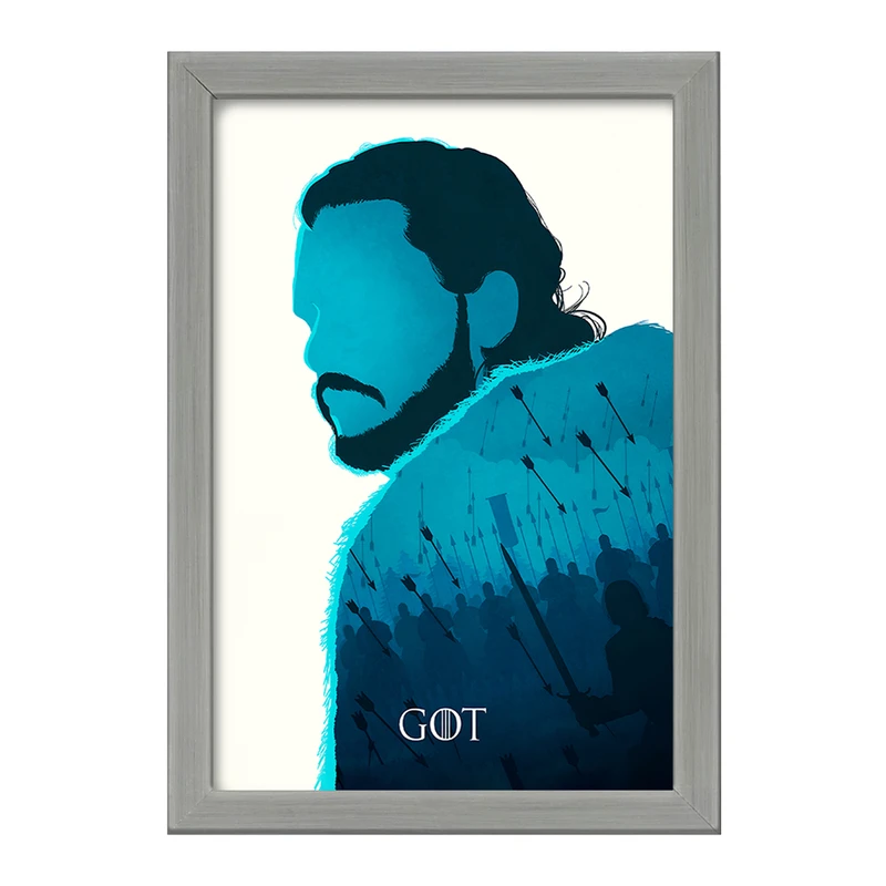 تابلو خندالو طرح جان اسنو گیم آف ترونز (Game of Thrones) کد F13757