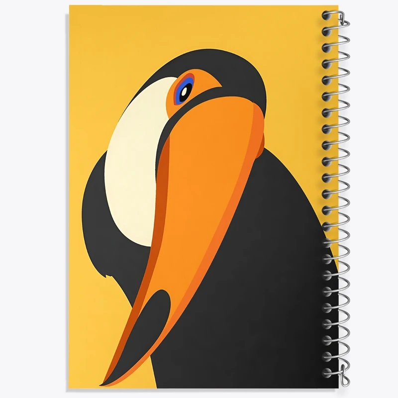 دفتر لیست خرید 50 برگ خندالو طرح توکان کد F12903