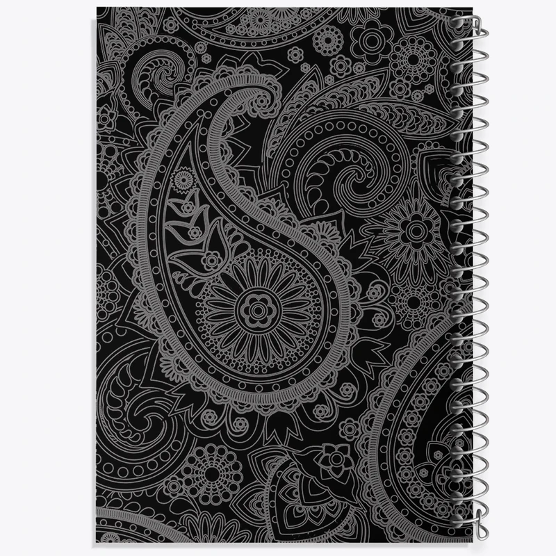 دفتر طراحی 50 برگ خندالو طرح ‫بته جقه کد F1411