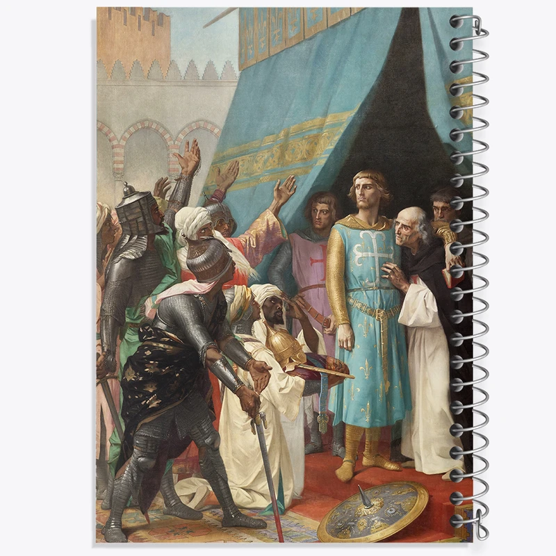 دفتر نقاشی 50 برگ خندالو طرح نقاشی زندانی سنت لوئیس در فلسطین اثر الکساندر کابانل کد F12191