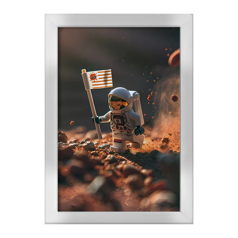 تابلو خندالو طرح لگو فضانورد (Lego) کد F6559