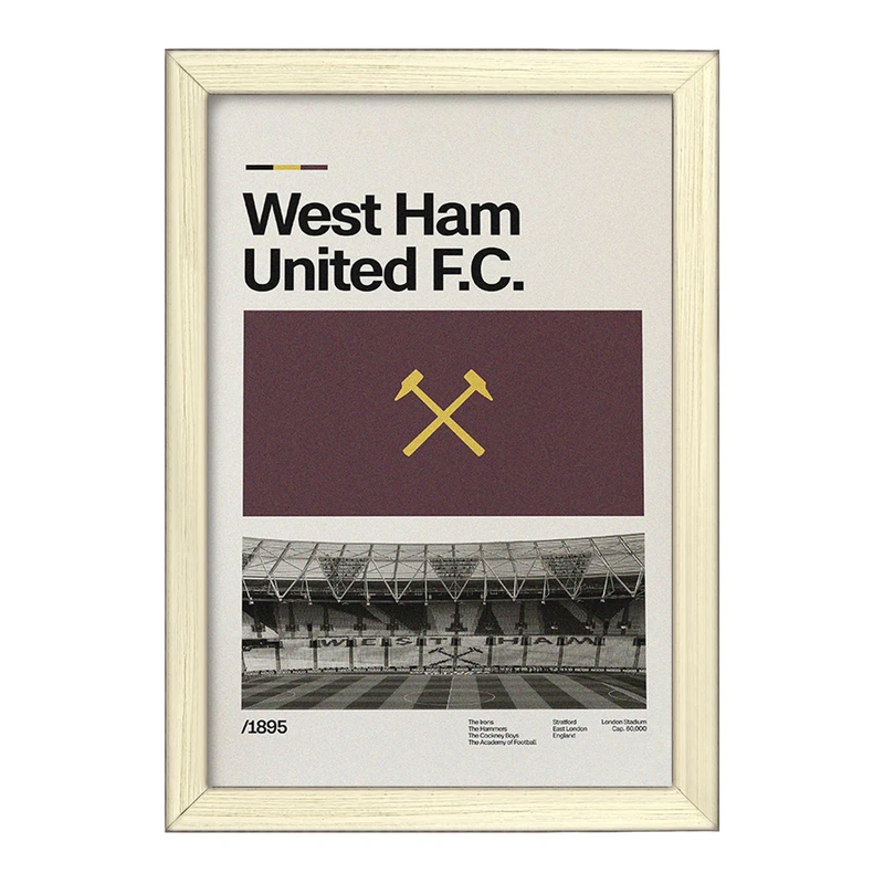 تابلو خندالو طرح وستهم یونایتد (West Ham United) کد F13883