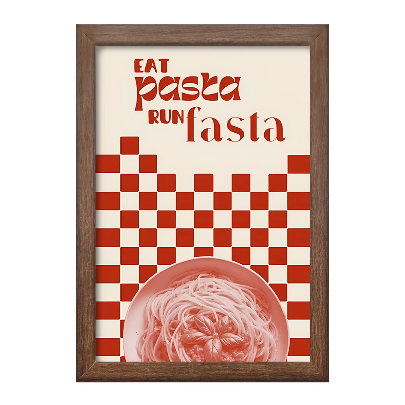 تابلو خندالو طرح پاستا (Pasta) کد F14146