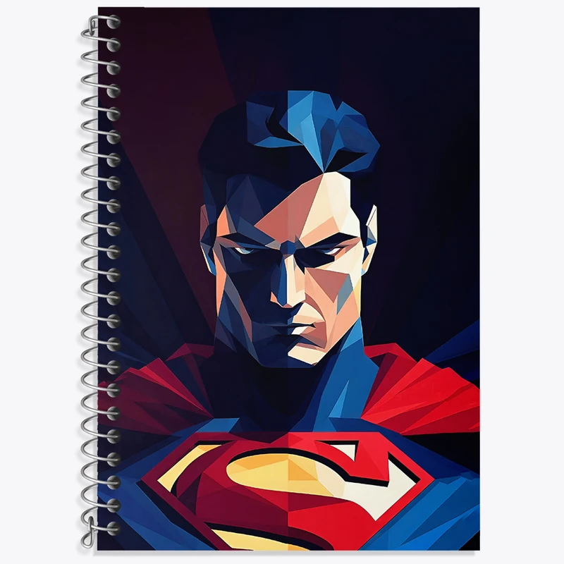 دفتر نت موسیقی 50 برگ خندالو طرح سوپرمن (Superman) کد F4628